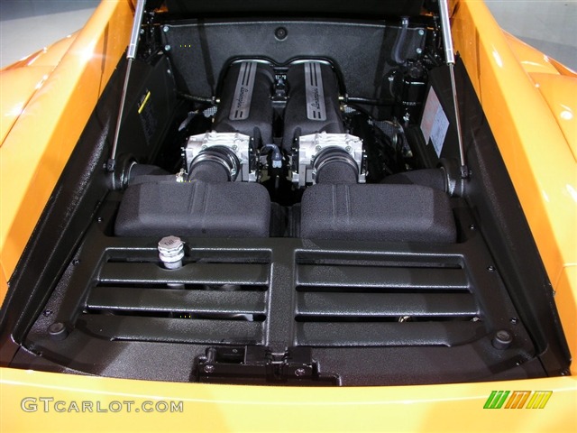 2004 Gallardo Coupe E-Gear - Arancio Borealis / Orange/Black photo #15