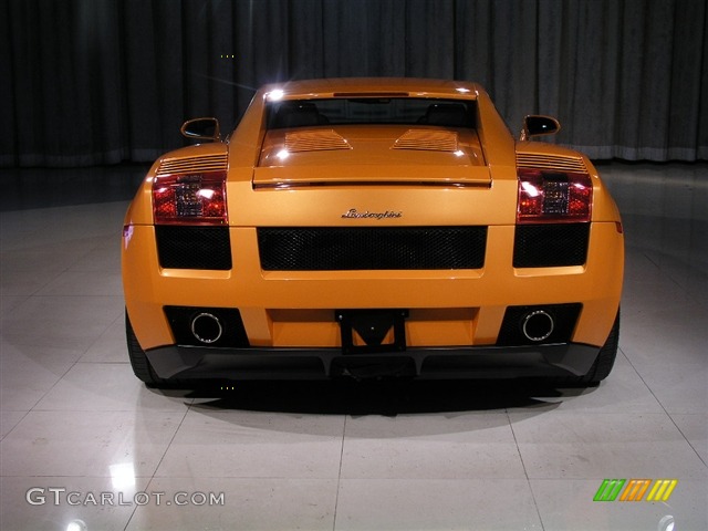 2004 Gallardo Coupe E-Gear - Arancio Borealis / Orange/Black photo #19