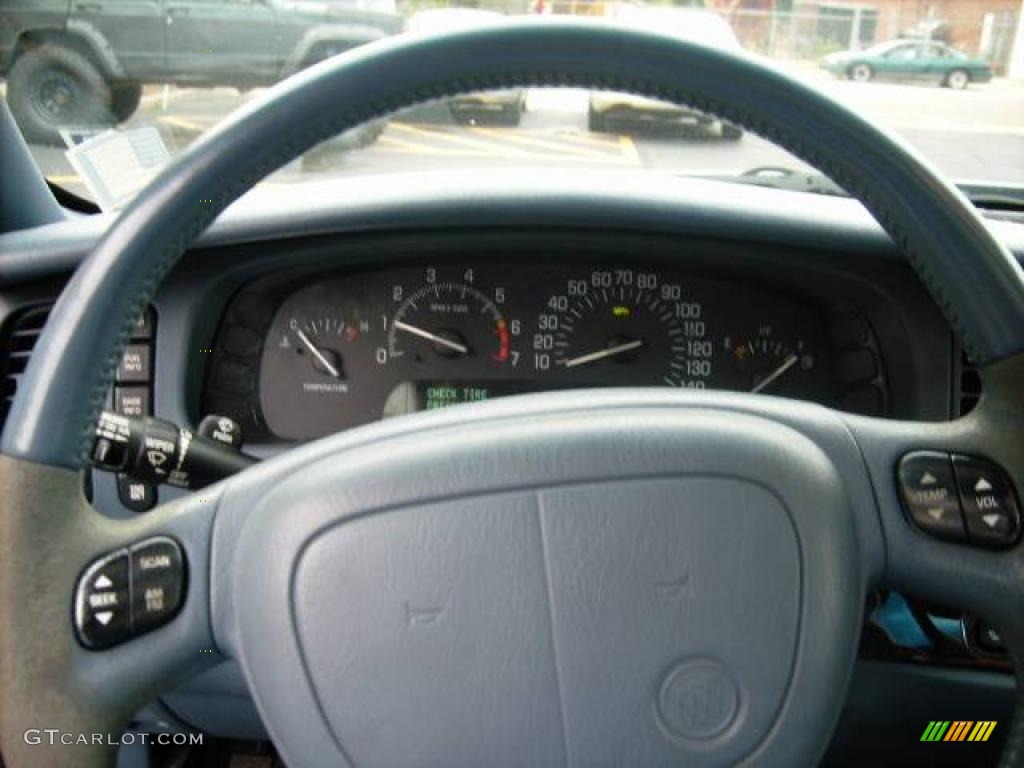 1997 Park Avenue Ultra Supercharged Sedan - Light Adriatic Metallic / Adriatic Blue photo #9