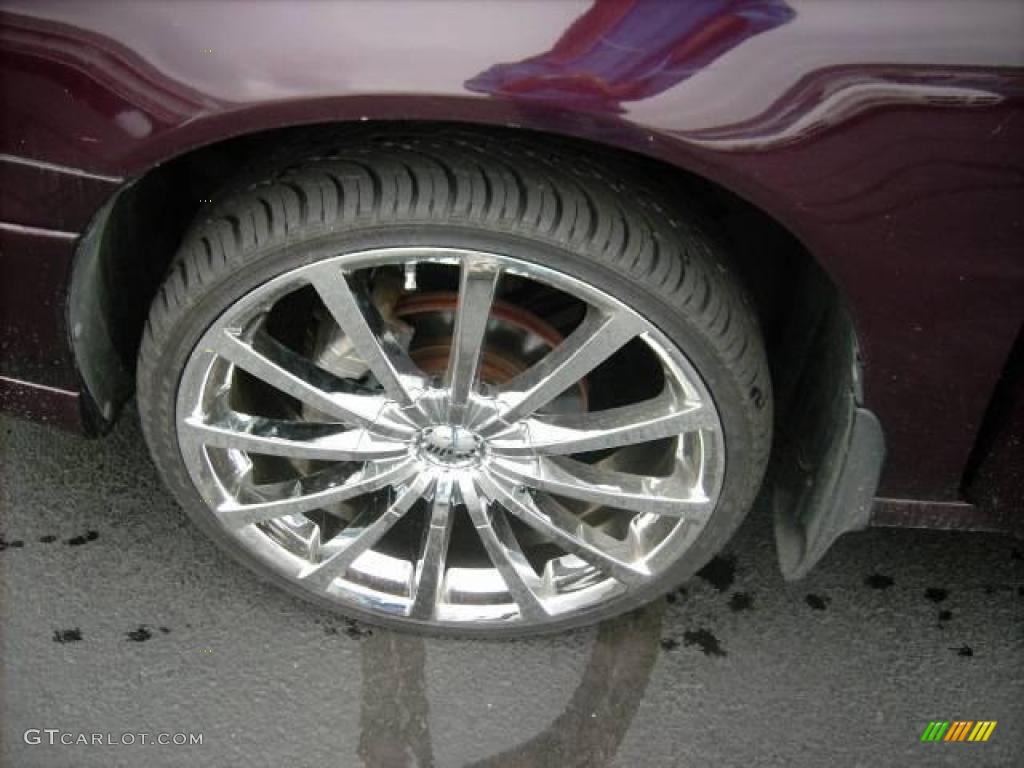 1998 Malibu LS Sedan - Dark Cherry Metallic / Medum Gray photo #13