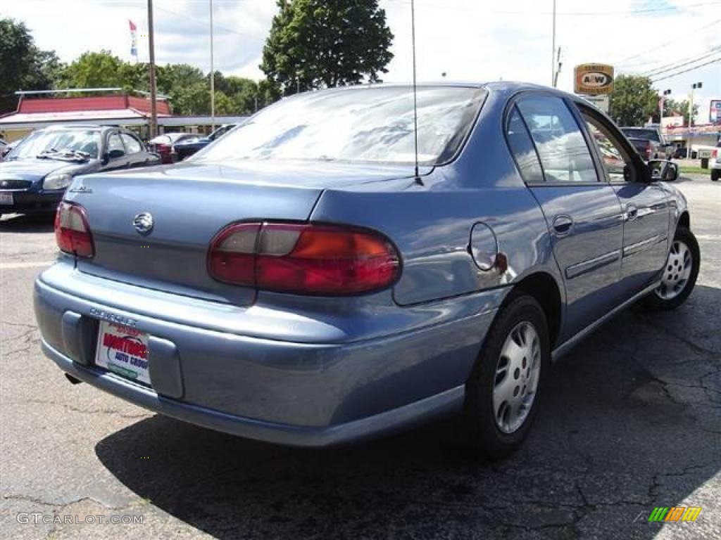 1999 Malibu Sedan - Medium Opal Blue Metallic / Medium Gray photo #5