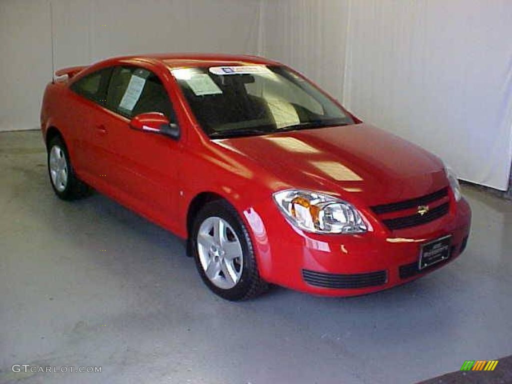 2007 Cobalt LT Coupe - Victory Red / Ebony photo #1