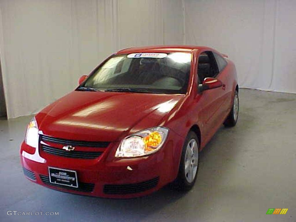 2007 Cobalt LT Coupe - Victory Red / Ebony photo #3