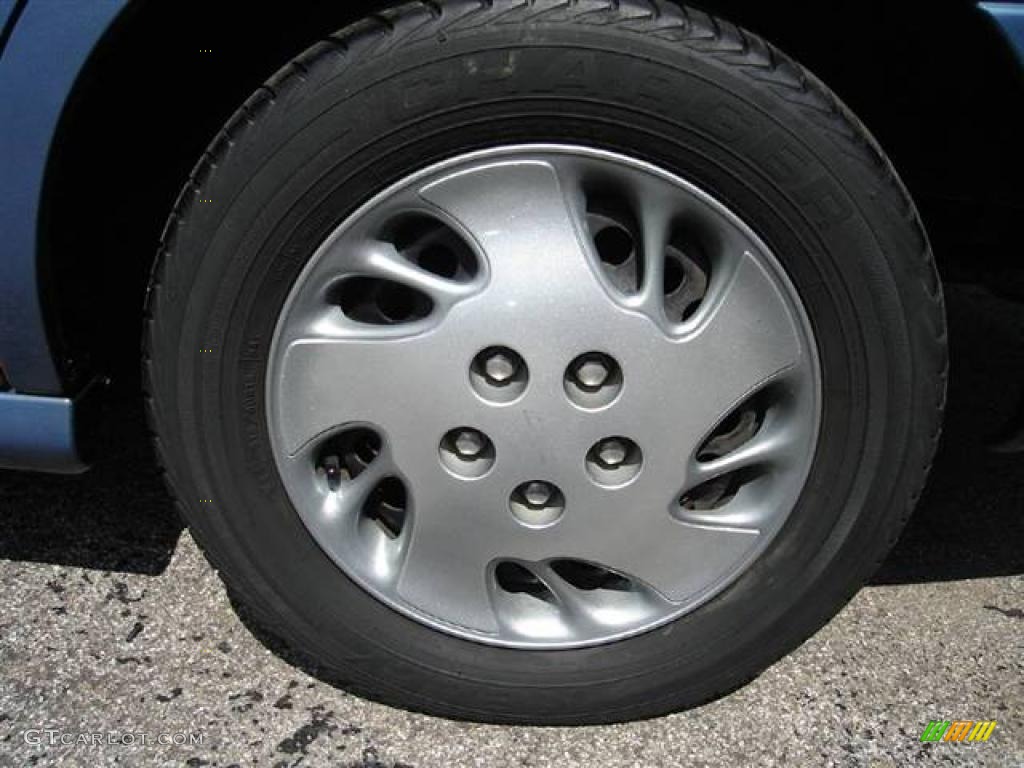 1999 Malibu Sedan - Medium Opal Blue Metallic / Medium Gray photo #11