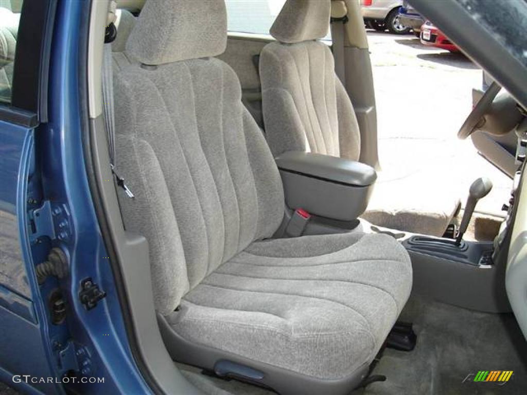1999 Malibu Sedan - Medium Opal Blue Metallic / Medium Gray photo #13
