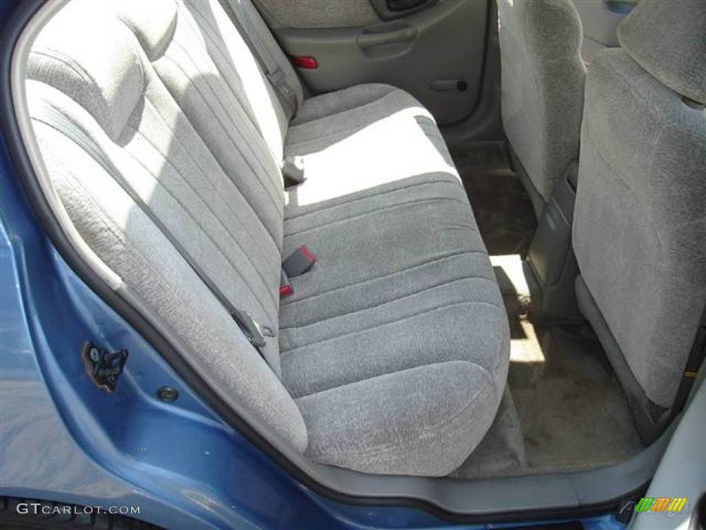 1999 Malibu Sedan - Medium Opal Blue Metallic / Medium Gray photo #14