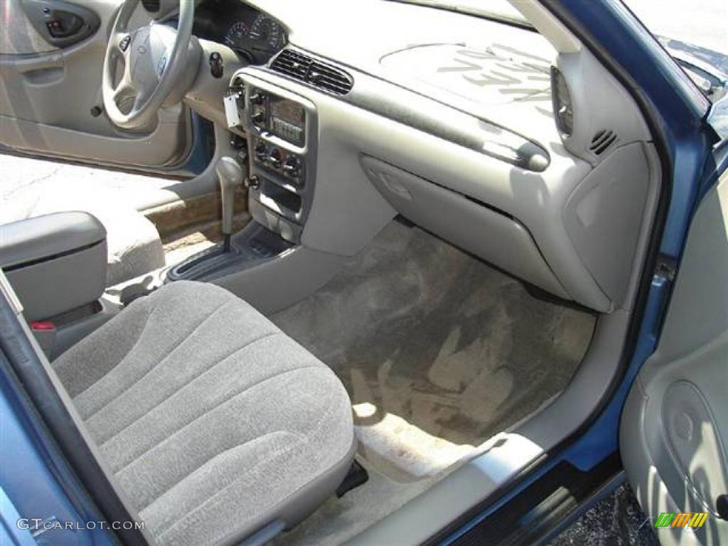 1999 Malibu Sedan - Medium Opal Blue Metallic / Medium Gray photo #19