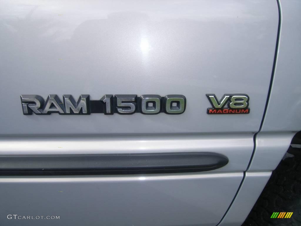 2001 Ram 1500 SLT Club Cab 4x4 - Bright Silver Metallic / Mist Gray photo #11