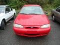 1999 Bright Red Ford Escort LX Sedan  photo #6