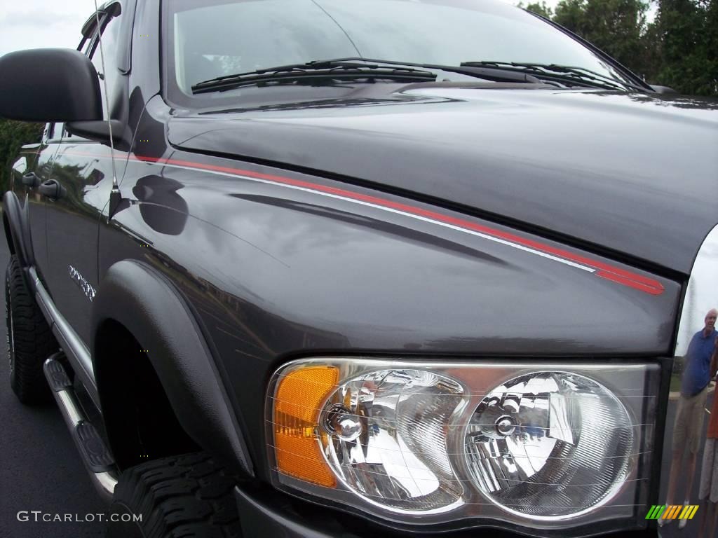 2002 Ram 1500 SLT Quad Cab 4x4 - Graphite Metallic / Dark Slate Gray photo #23