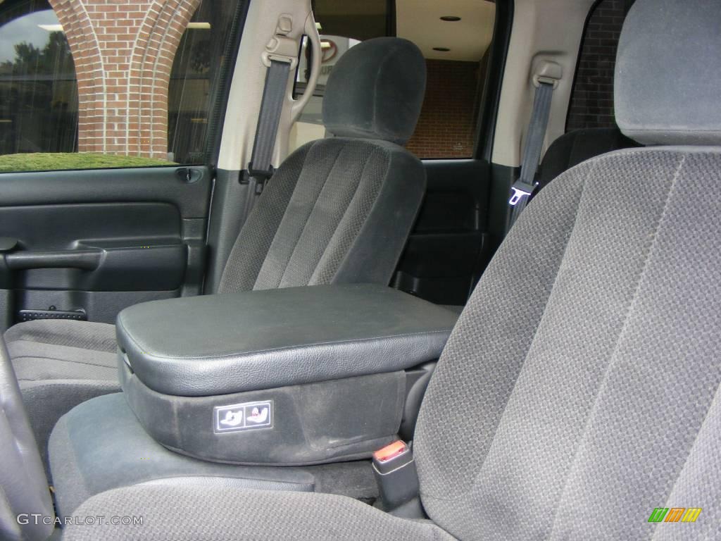 2003 Ram 1500 SLT Quad Cab - Graphite Metallic / Dark Slate Gray photo #6