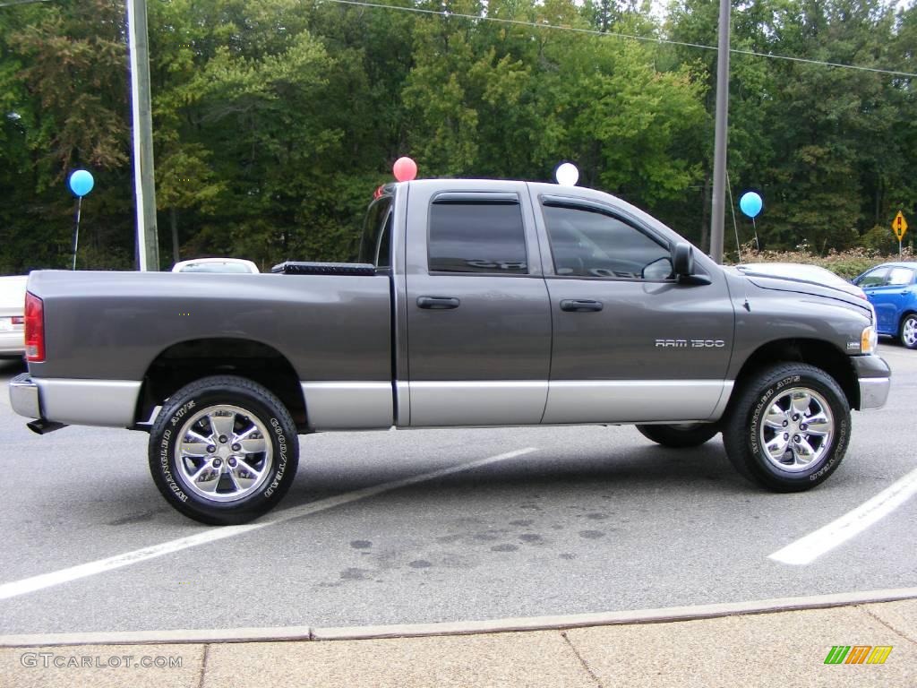 2003 Ram 1500 SLT Quad Cab - Graphite Metallic / Dark Slate Gray photo #20