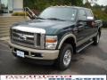 2010 Forest Green Metallic Ford F350 Super Duty King Ranch Crew Cab 4x4  photo #2