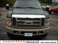 2010 Forest Green Metallic Ford F350 Super Duty King Ranch Crew Cab 4x4  photo #3