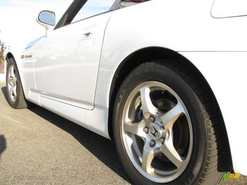 2002 S2000 Roadster - Grand Prix White / Red photo #9