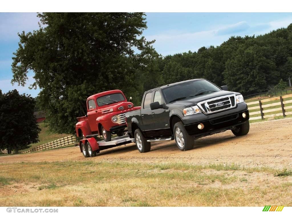 2008 F150 XLT SuperCab 60th Anniversary Edition - Dark Shadow Grey Metallic / 60th Anniversary Flint Sport photo #32