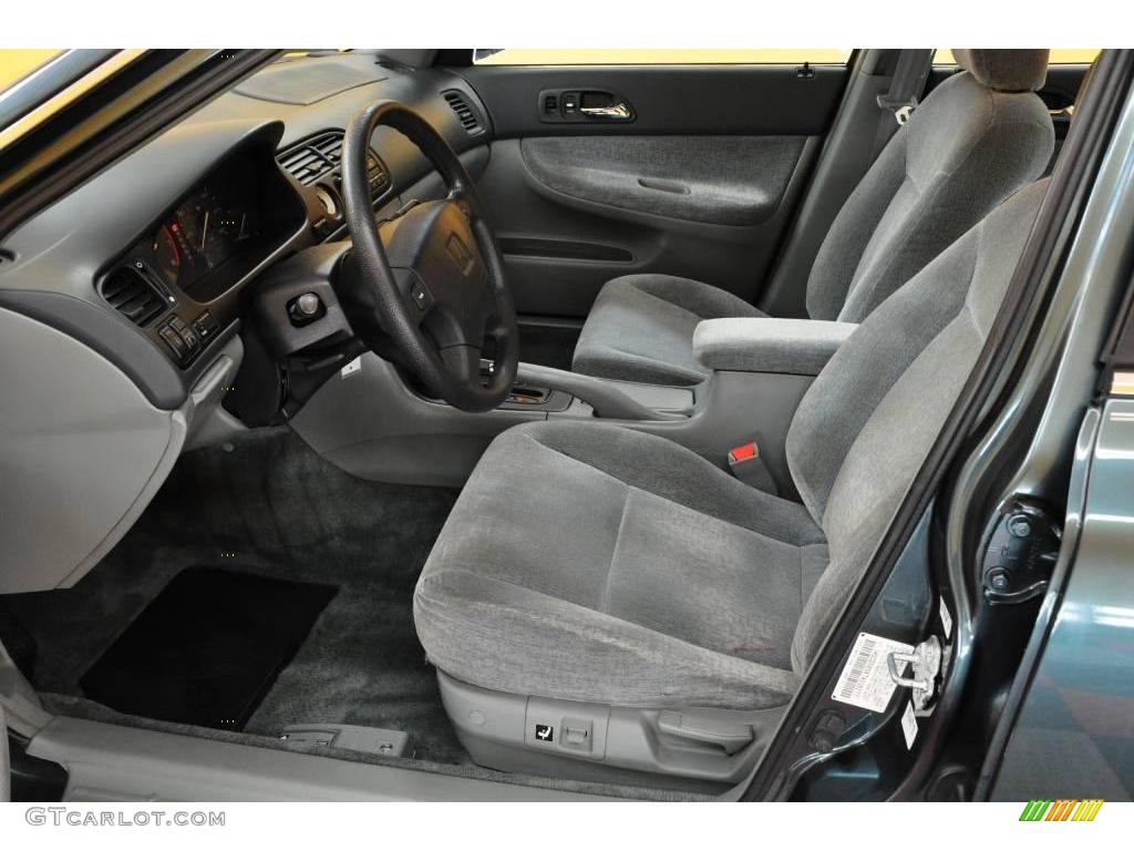 1996 Accord EX Sedan - Sherwood Green Pearl Metallic / Gray photo #12
