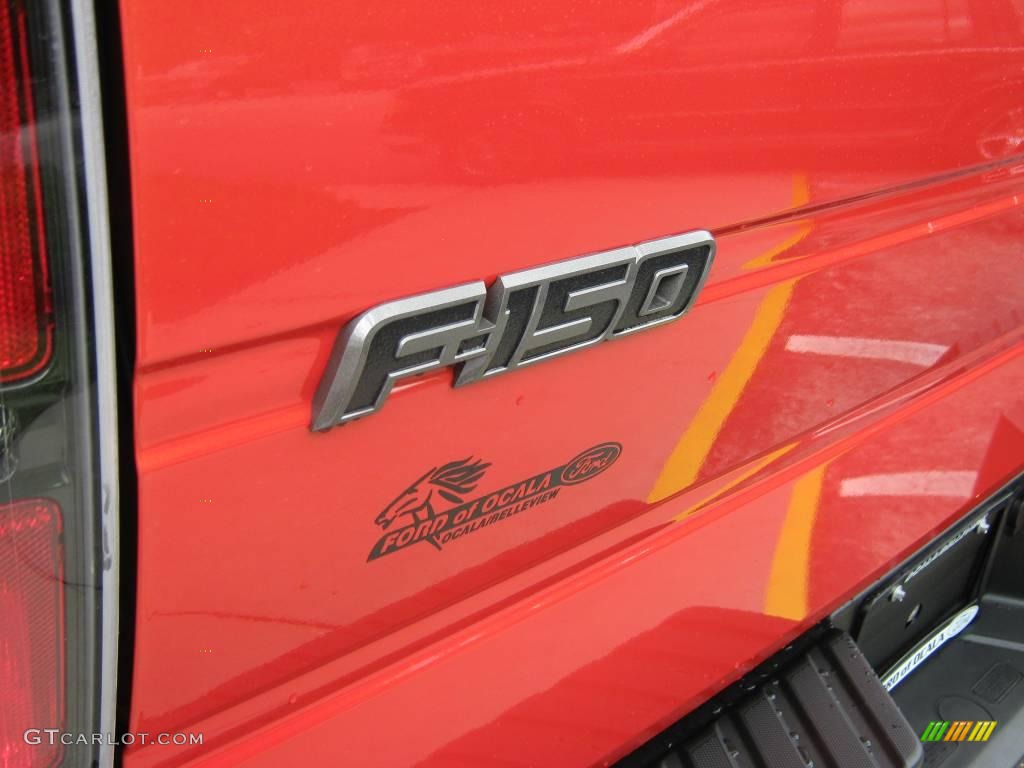 2010 F150 SVT Raptor SuperCab 4x4 - Molten Orange Tri Coat / Raptor Black/Orange photo #10