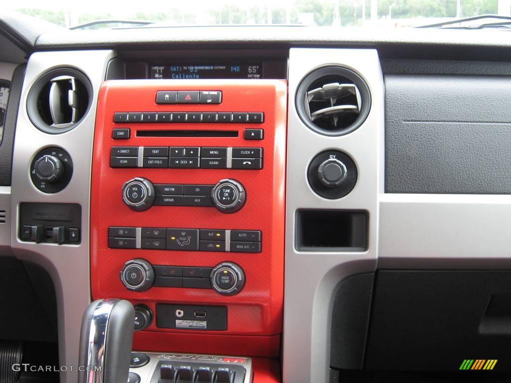 2010 F150 SVT Raptor SuperCab 4x4 - Molten Orange Tri Coat / Raptor Black/Orange photo #29