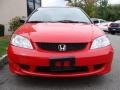 2005 Rallye Red Honda Civic Value Package Coupe  photo #2