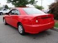 2005 Rallye Red Honda Civic Value Package Coupe  photo #5
