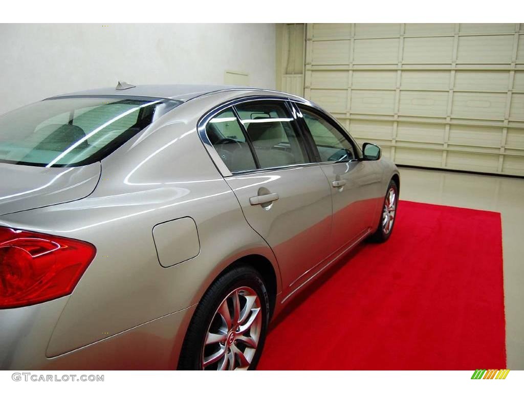 2009 G 37 Sedan - Sahara Sandstone / Stone photo #7