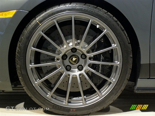 2008 Gallardo Superleggera - Grigio Telesto / Black photo #11