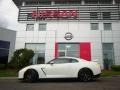 2010 Pearl White Nissan GT-R Premium  photo #5