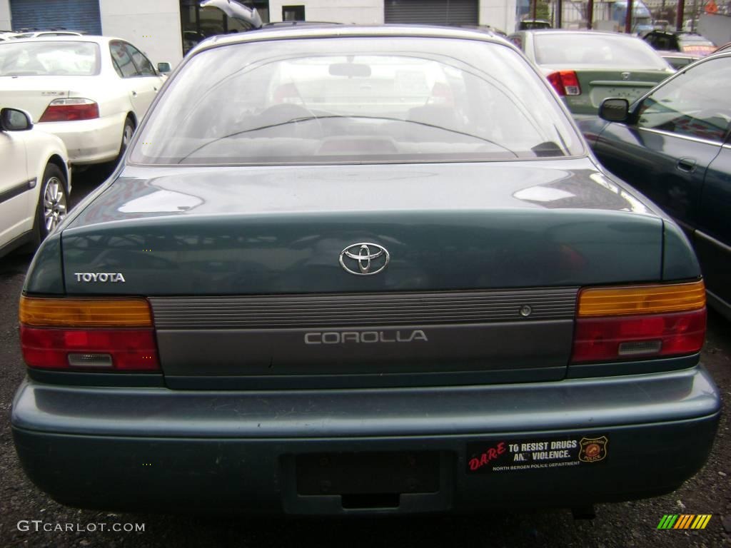 1995 Corolla Sedan - Orchid Blue Pearl / Gray photo #3
