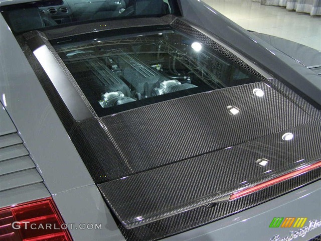 2008 Gallardo Superleggera - Grigio Telesto / Black photo #13