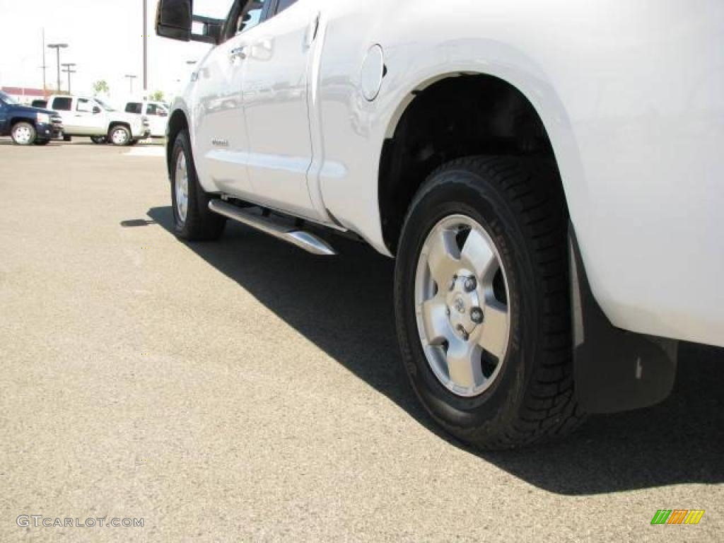 2007 Tundra Limited Double Cab 4x4 - Super White / Red Rock photo #8