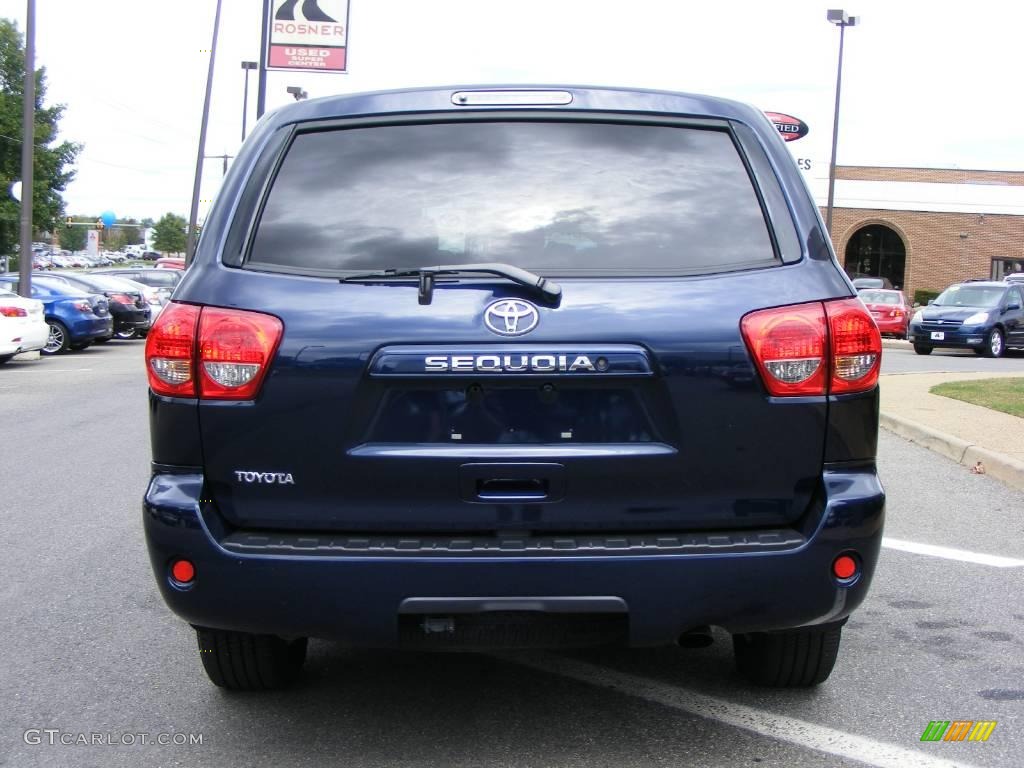 2009 Sequoia SR5 4x4 - Nautical Blue Metallic / Graphite Gray photo #21