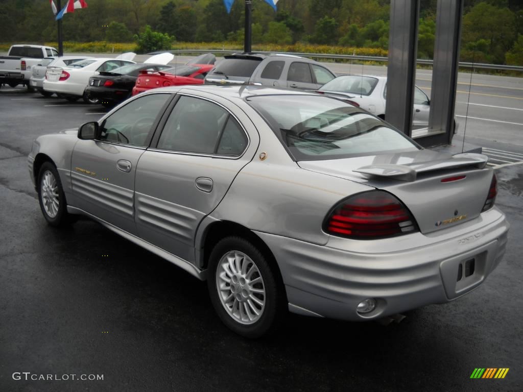 2000 Grand Am SE Sedan - Silvermist Metallic / Dark Pewter photo #4
