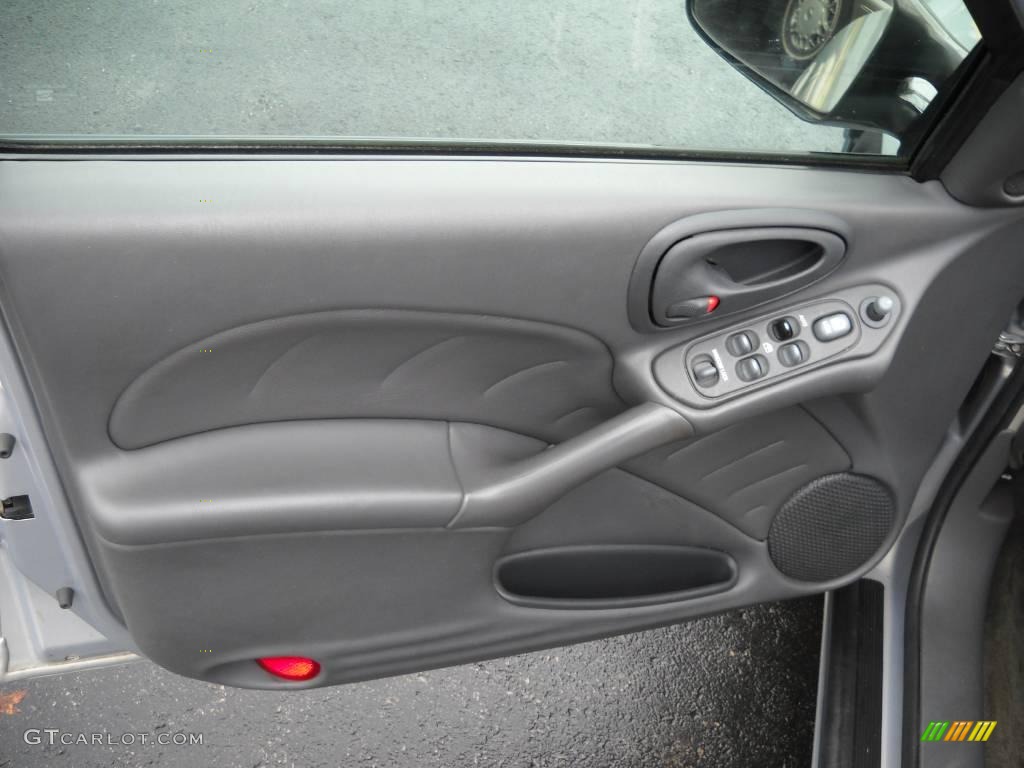 2000 Grand Am SE Sedan - Silvermist Metallic / Dark Pewter photo #6