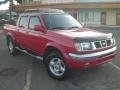 2000 Aztec Red Nissan Frontier SE Crew Cab  photo #4