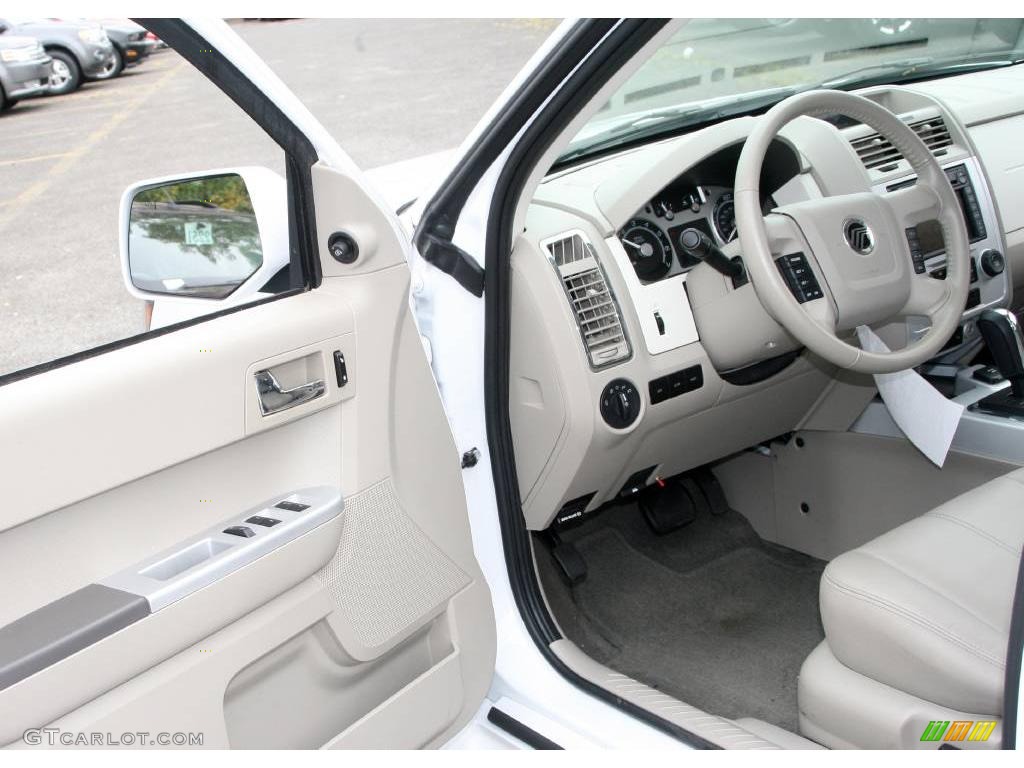 2008 Mariner Hybrid 4WD - Oxford White / Stone photo #10