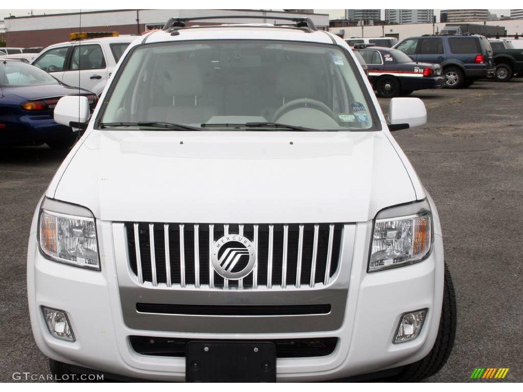 2008 Mariner Hybrid 4WD - Oxford White / Stone photo #11