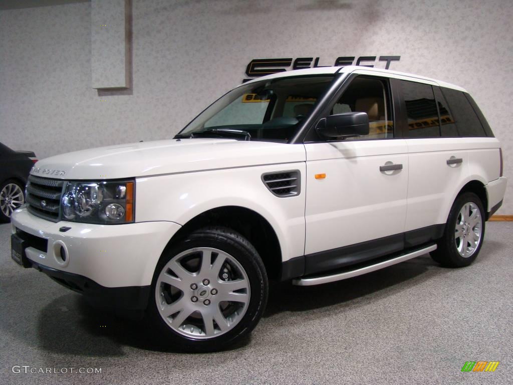 2006 Range Rover Sport HSE - Chawton White / Alpaca Beige photo #1