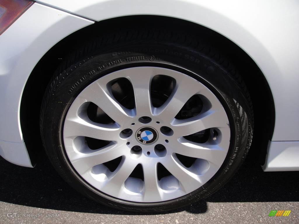 2006 3 Series 330i Sedan - Alpine White / Beige photo #7
