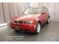 2006 Flamenco Red Metallic BMW X3 3.0i  photo #1