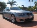 2007 Silver Grey Metallic BMW 5 Series 550i Sedan  photo #4