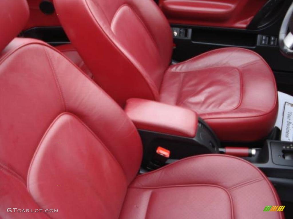 2005 New Beetle Dark Flint Edition Convertible - Dark Flint Metallic / Bordeaux Red photo #23