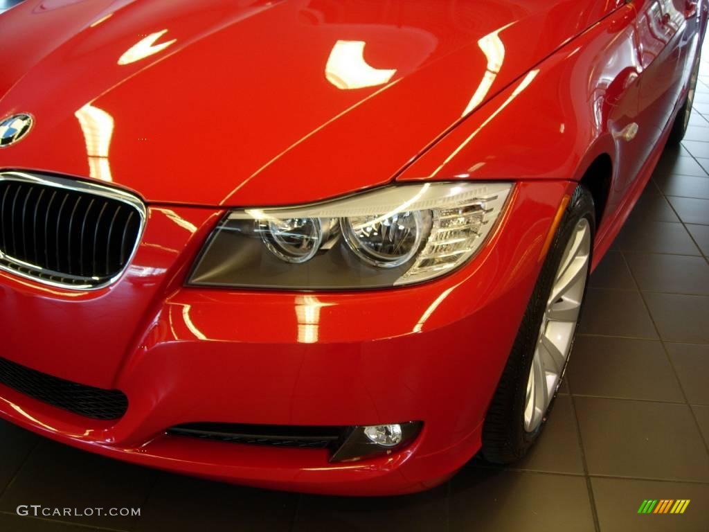 2009 3 Series 328i Sedan - Crimson Red / Oyster Dakota Leather photo #7