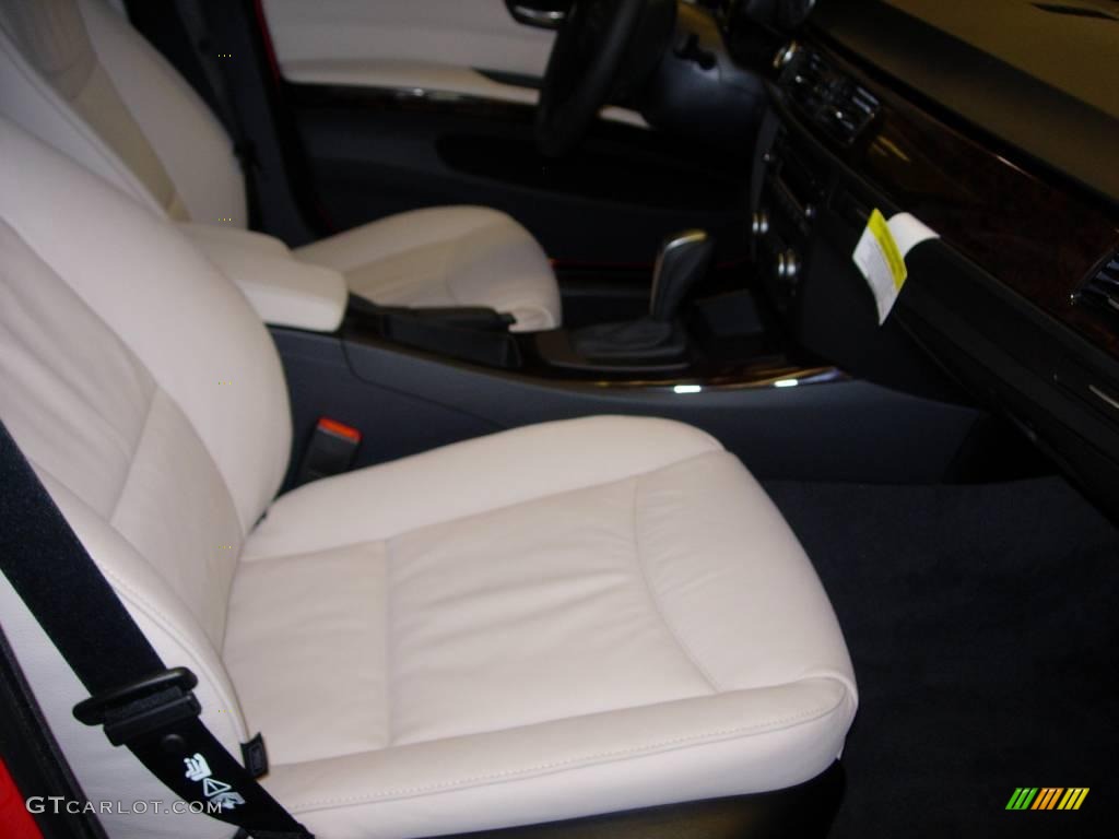 2009 3 Series 328i Sedan - Crimson Red / Oyster Dakota Leather photo #16