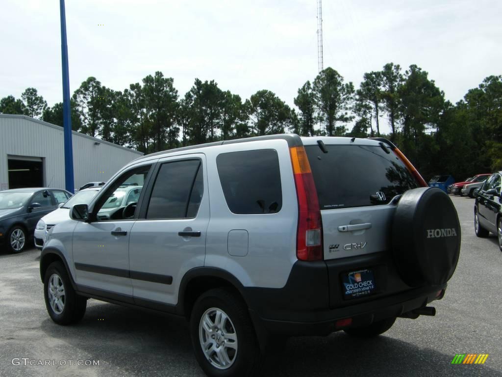 2004 CR-V EX 4WD - Satin Silver Metallic / Black photo #3