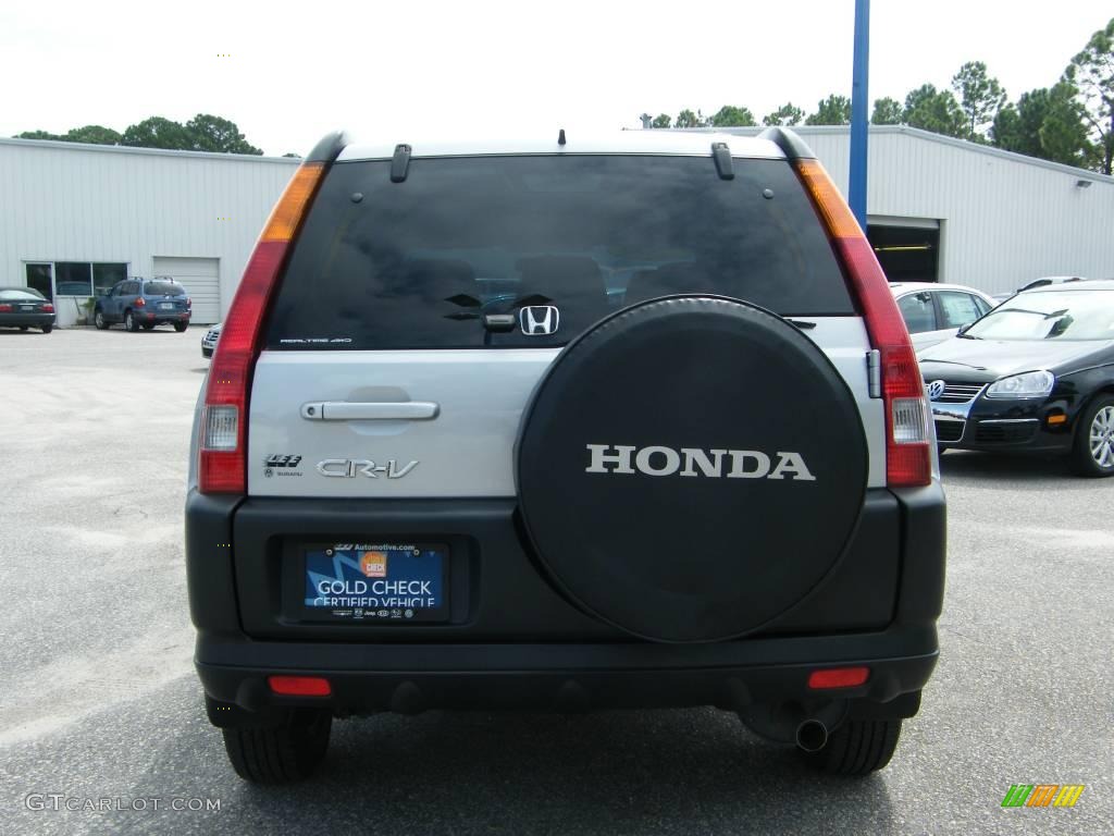 2004 CR-V EX 4WD - Satin Silver Metallic / Black photo #4
