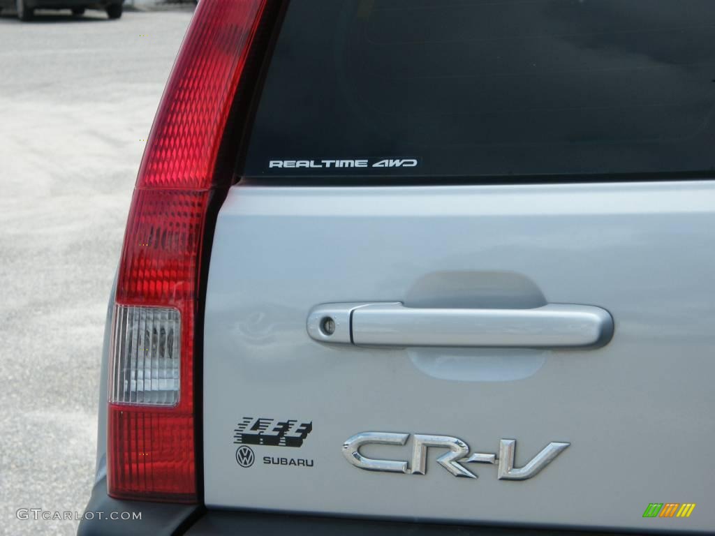 2004 CR-V EX 4WD - Satin Silver Metallic / Black photo #10