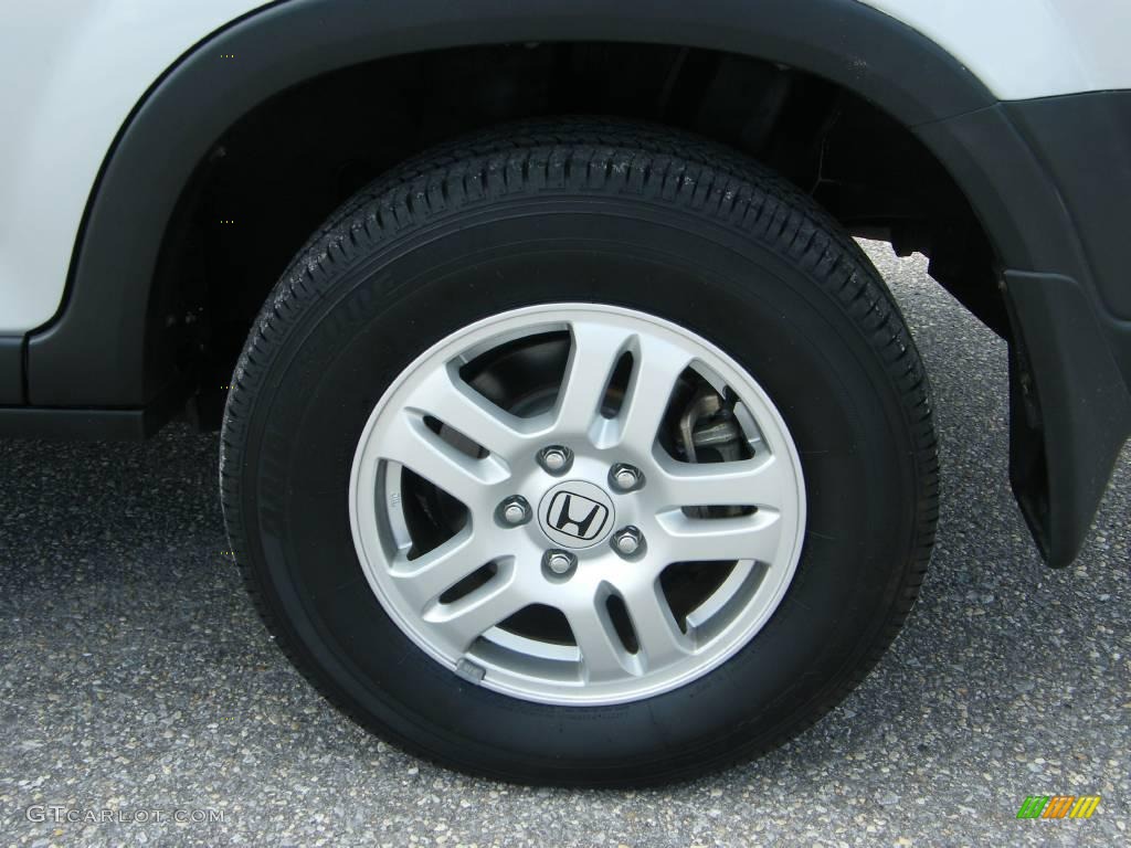2004 CR-V EX 4WD - Satin Silver Metallic / Black photo #11