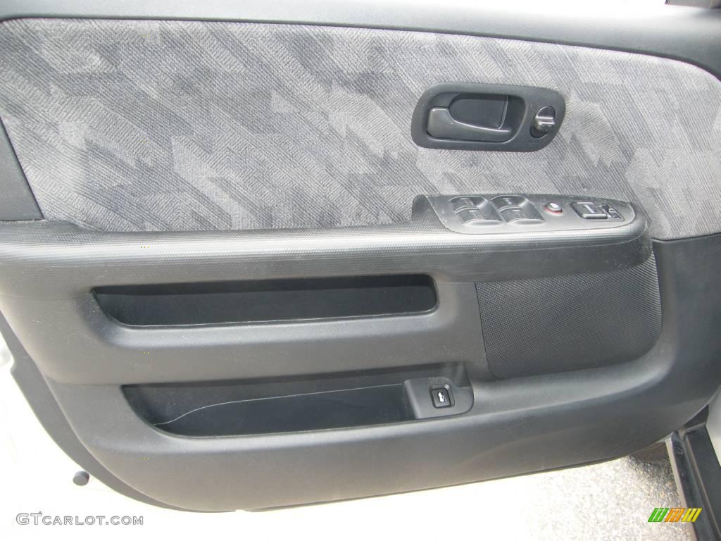 2004 CR-V EX 4WD - Satin Silver Metallic / Black photo #18
