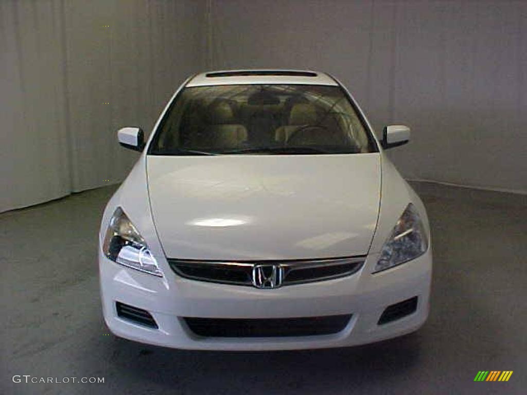2006 Accord EX-L V6 Sedan - Taffeta White / Ivory photo #2